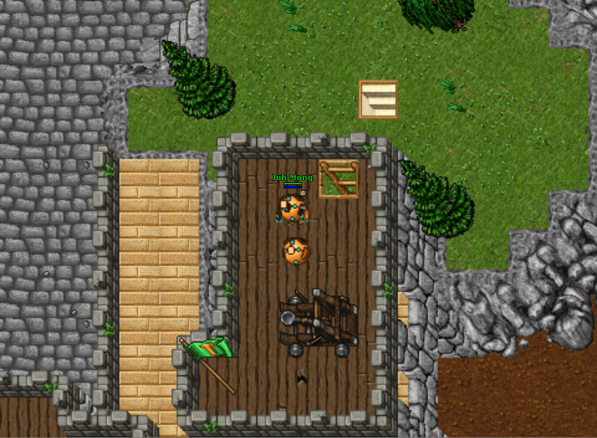 Juh Mong with Mini NabBot